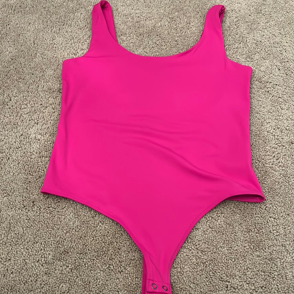 Large pink bodysuit - NWOT